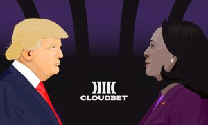 Read more about the article Cloudbet Data Shows Trump Leads in Crypto Betting Markets, Harris Odds Drop Ahead of 2024 U.S. Election