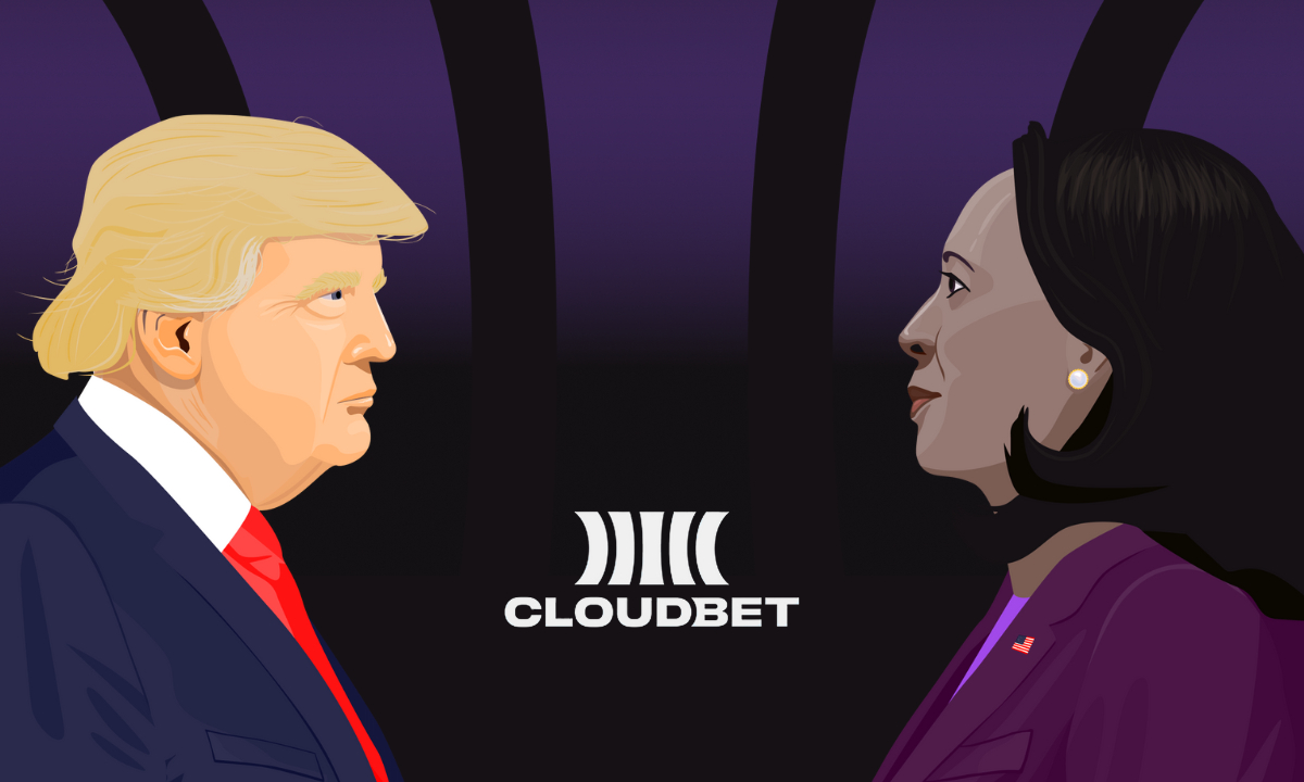 You are currently viewing Cloudbet Data Shows Trump Leads in Crypto Betting Markets, Harris Odds Drop Ahead of 2024 U.S. Election