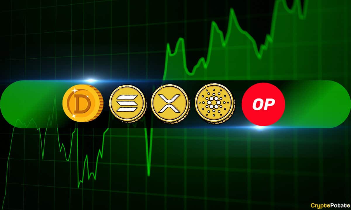 Read more about the article Crypto Price Analysis November-22: XRP, ADA, OP, SOL, and DOGE