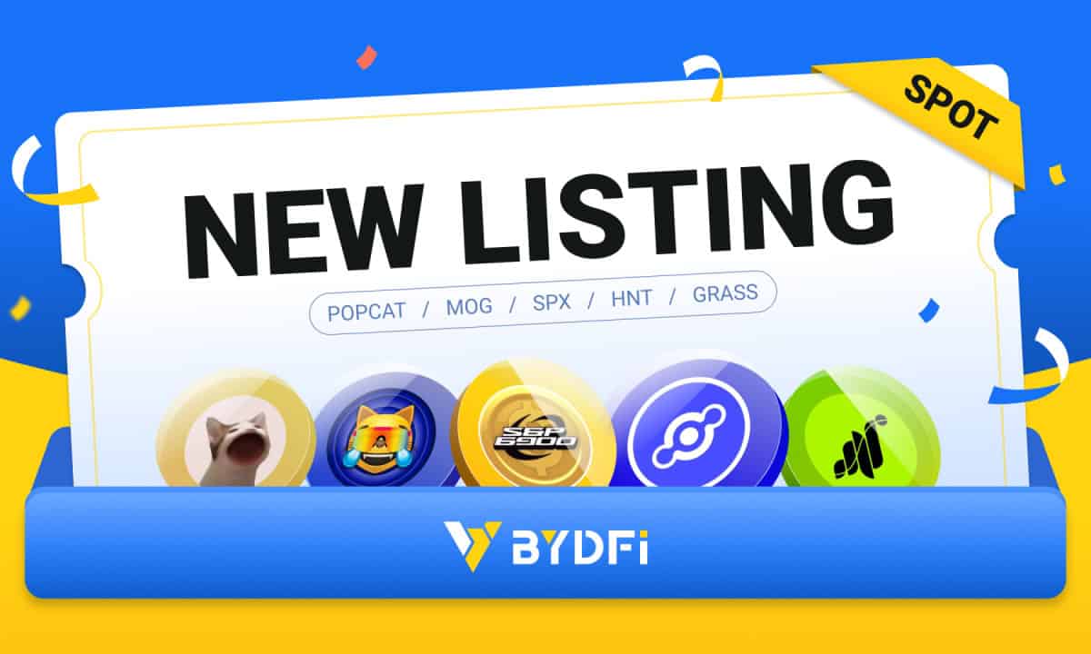 You are currently viewing BYDFi New Listing GRASS Token for Spot Trading