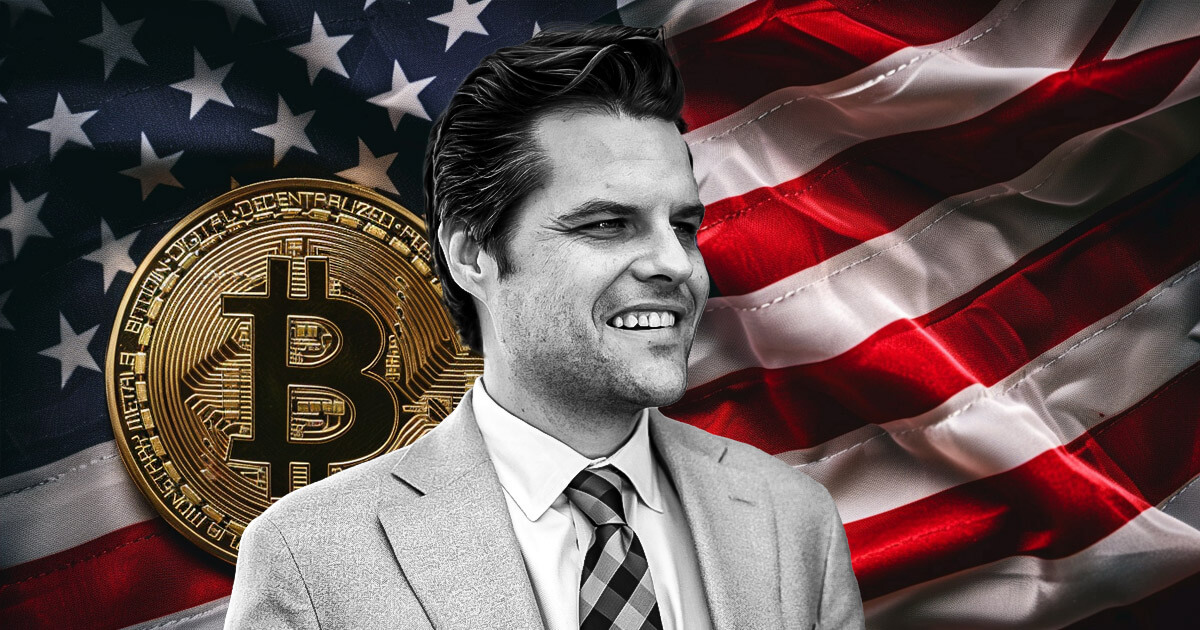 You are currently viewing Trump nominates pro-Bitcoin lawmaker Matt Gaetz to serve as US attorney general