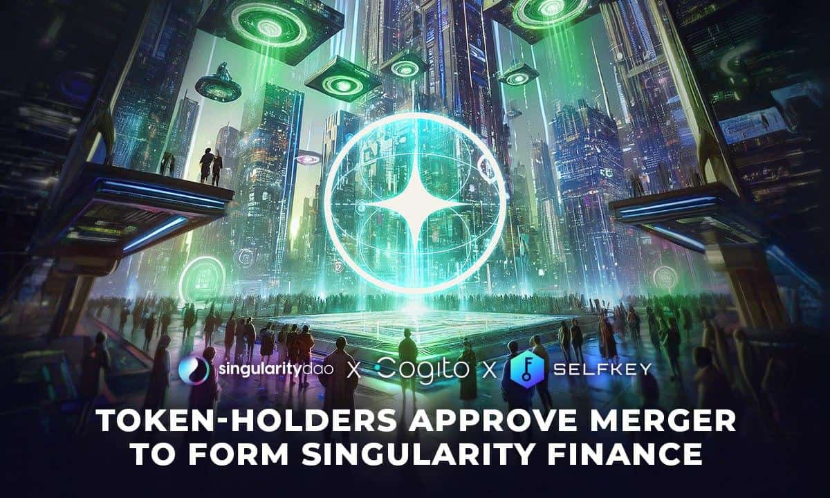 You are currently viewing SingularityDAO, SelfKey and Cogito Finance Token-Holders Approve Merger to Form Singularity Finance