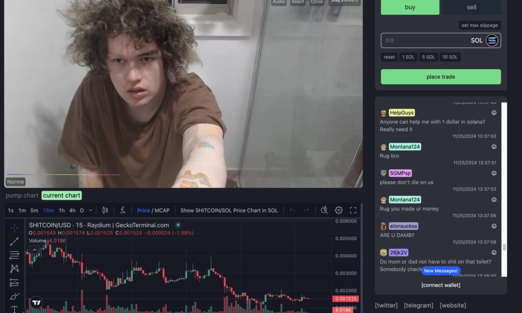 You are currently viewing Solana memecoins turn to NSFW content as Pump Fun livestreams resemble adult webcam site