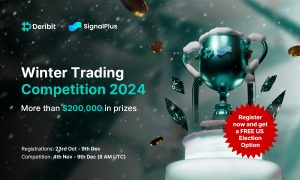 Read more about the article Deribit and SignalPlus Launch $200,000 Winter Trading Competition