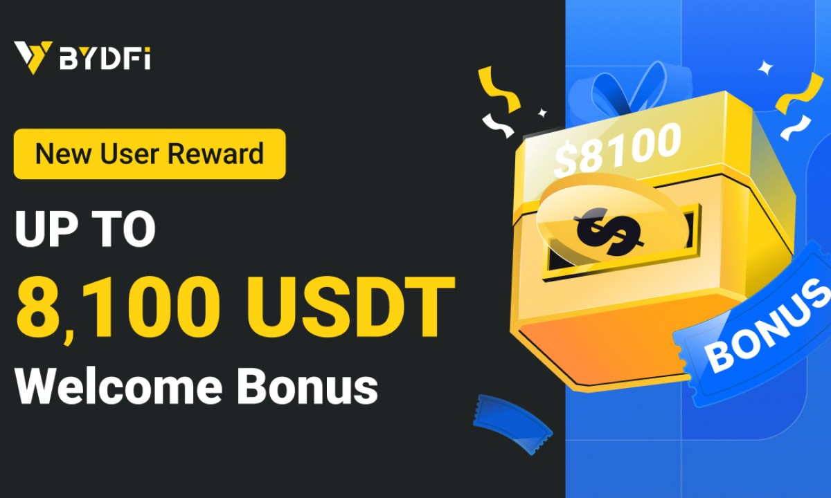 You are currently viewing BYDFi Launches 8100 USDT Welcome Bonus Campaign to Offer Users Exclusive Benefits