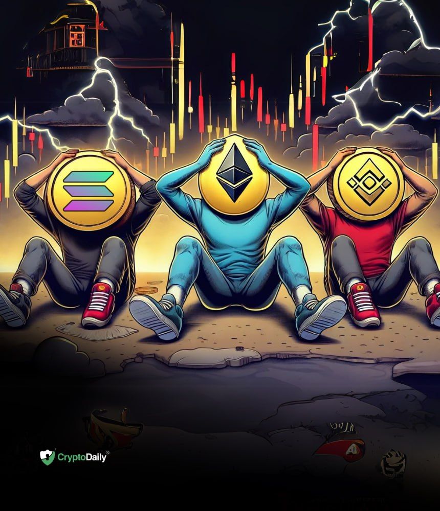 You are currently viewing Major altcoins $ETH, $SOL, and $BNB on the way down. Where could the bounces happen?