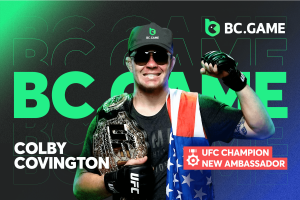 Read more about the article BC.GAME Announces UFC Welterweight Champion Colby Covington as New Brand Ambassador