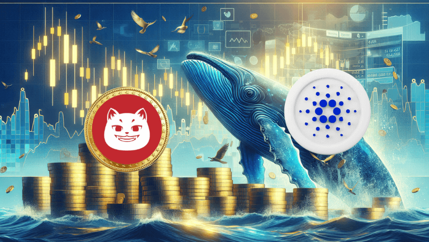 You are currently viewing Whale Moves: Cardano (ADA) Whales Load Up New Solana Meme Coin for a 200% Gain Next Month – Are You in?