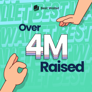 Read more about the article Best Wallet Token Presale Raises $4M As Smart Money Jumps Onboard: Next 10x Crypto?