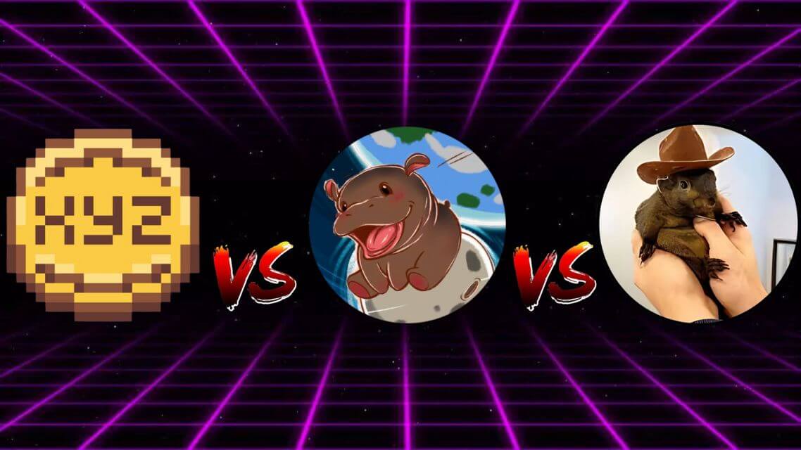 You are currently viewing XYZVerse vs. Moo Deng vs. PNUT: Which Meme Coin Is Poised to Make a Splash This Winter?