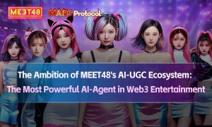 Read more about the article The Ambition of MEET48's AI-UGC Ecosystem: MEET48 Announced to Launch Mars Protocol of Entertainment AI-Agent