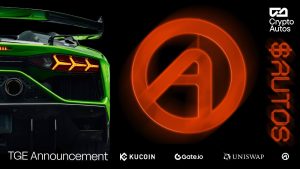 Read more about the article CryptoAutos Announces TGE for $AUTOS Token Following Sold-Out Public Sale
