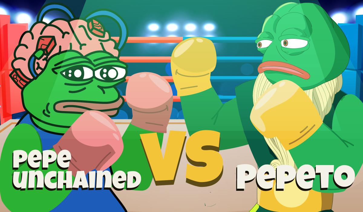 You are currently viewing Pepeto and Pepe Unchained Compete for Dominance in the Next Memecoin Era