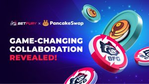 Read more about the article BetFury x PancakeSwap Partnership: $20K BFG Syrup Pool, $50K Trading Competition & More