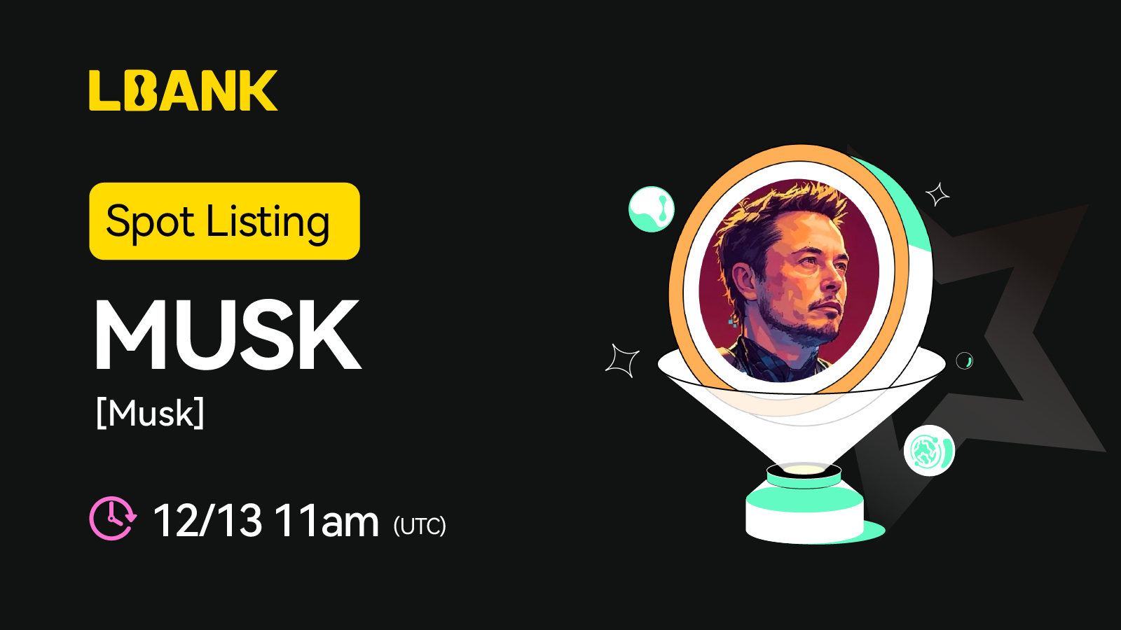 Read more about the article MUSK (MUSK) Is Now Available for Trading on LBank Exchange