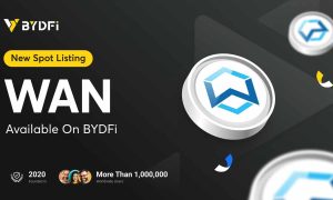 Read more about the article BYDFi lists $WAN – The Original Blockchain Interoperability Solution with Market Cap Reaching $59.2 Million