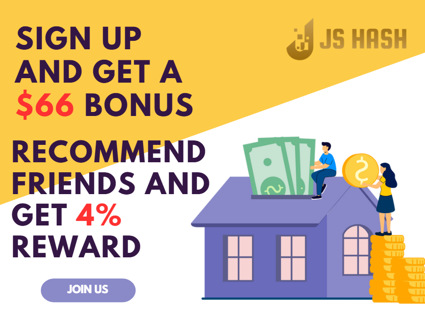You are currently viewing Sign up and get $66! How does JSHASH, the best free Bitcoin (BTC) cloud mining platform, make you earn money without doing anything?