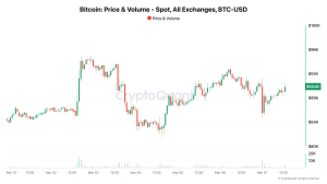 Read more about the article Bitcoin’s realized volatility surges in as traders face extreme price swings