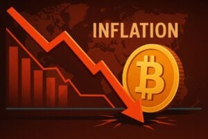 Read more about the article The price of Bitcoin is falling after US inflation data: key support at $84,000 under pressure
