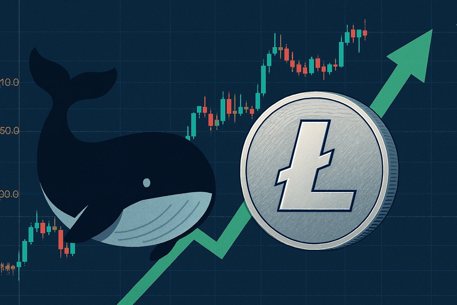 You are currently viewing Litecoin Whale Frenzy: 107 Million LTC Exchanged in 24 Hours  – What’s Behind the Surge?