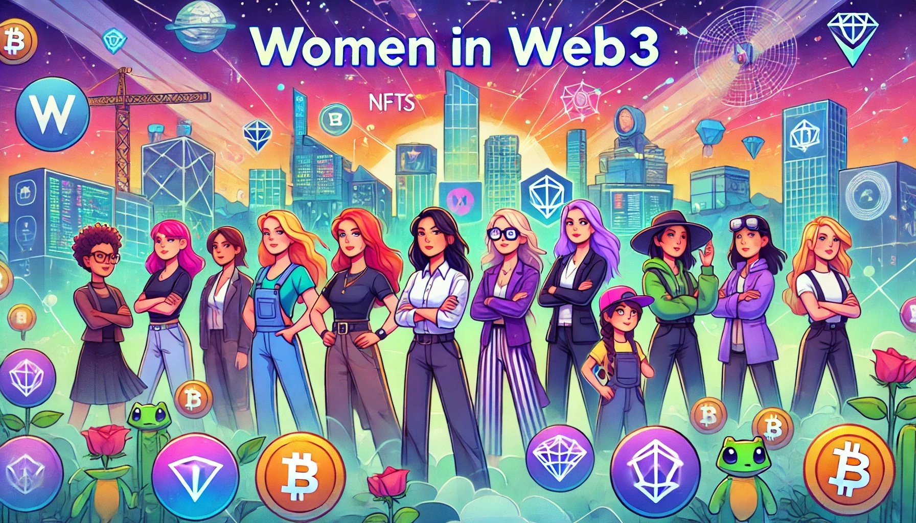 You are currently viewing Decentralized Divas: Meet the Creative, Artistic, and Trailblazing Women Steering Different Web3 Booms