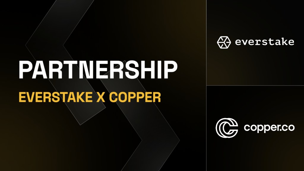You are currently viewing Copper Partners with Everstake to Deliver Secure Staking Services for Institutional Investors
