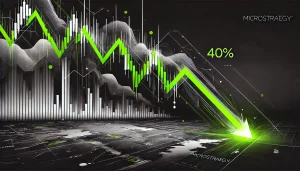 Read more about the article MicroStrategy’s Stock at Risk? 10x Research Predicts 40% Crash Due to Bitcoin Strategy!