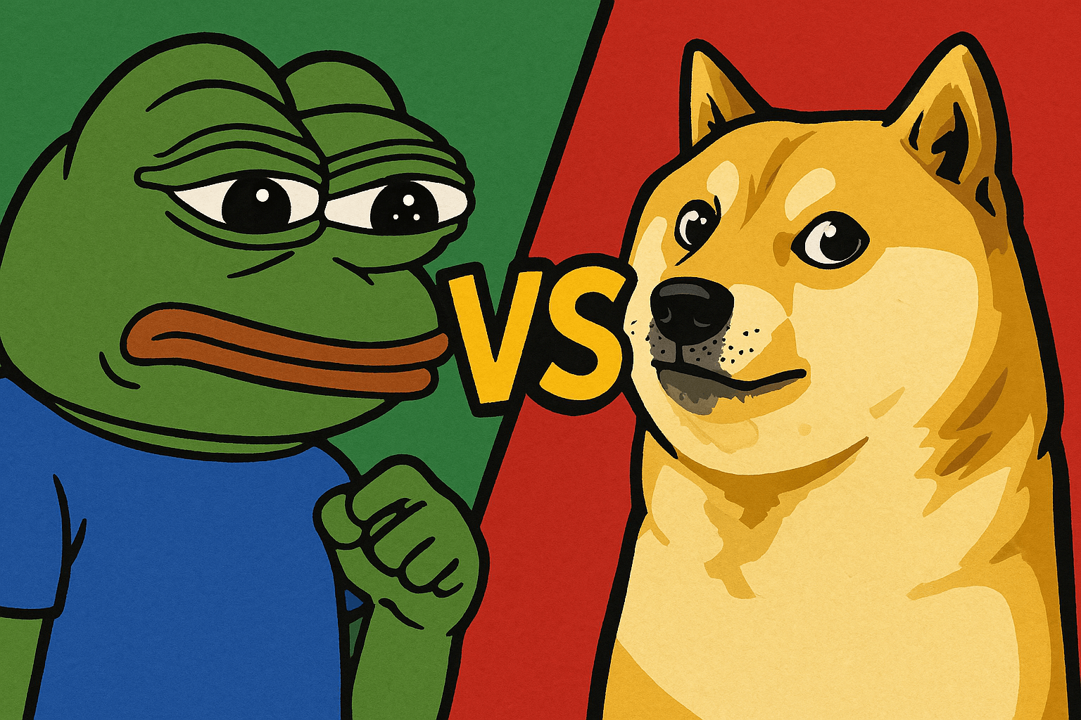 You are currently viewing Pepe vs Dogecoin – Both Meme Coins Show Strength, But Which Is The Best Crypto To Buy Now?
