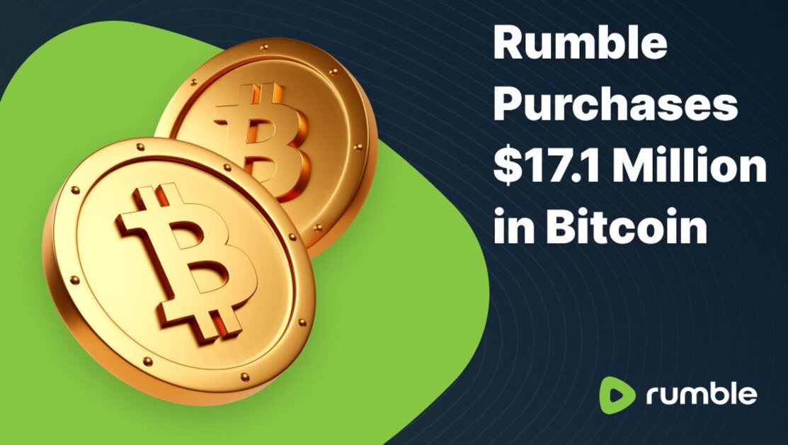 You are currently viewing Rumble Acquires $17.1 Million in Bitcoin as Part of Treasury Strategy