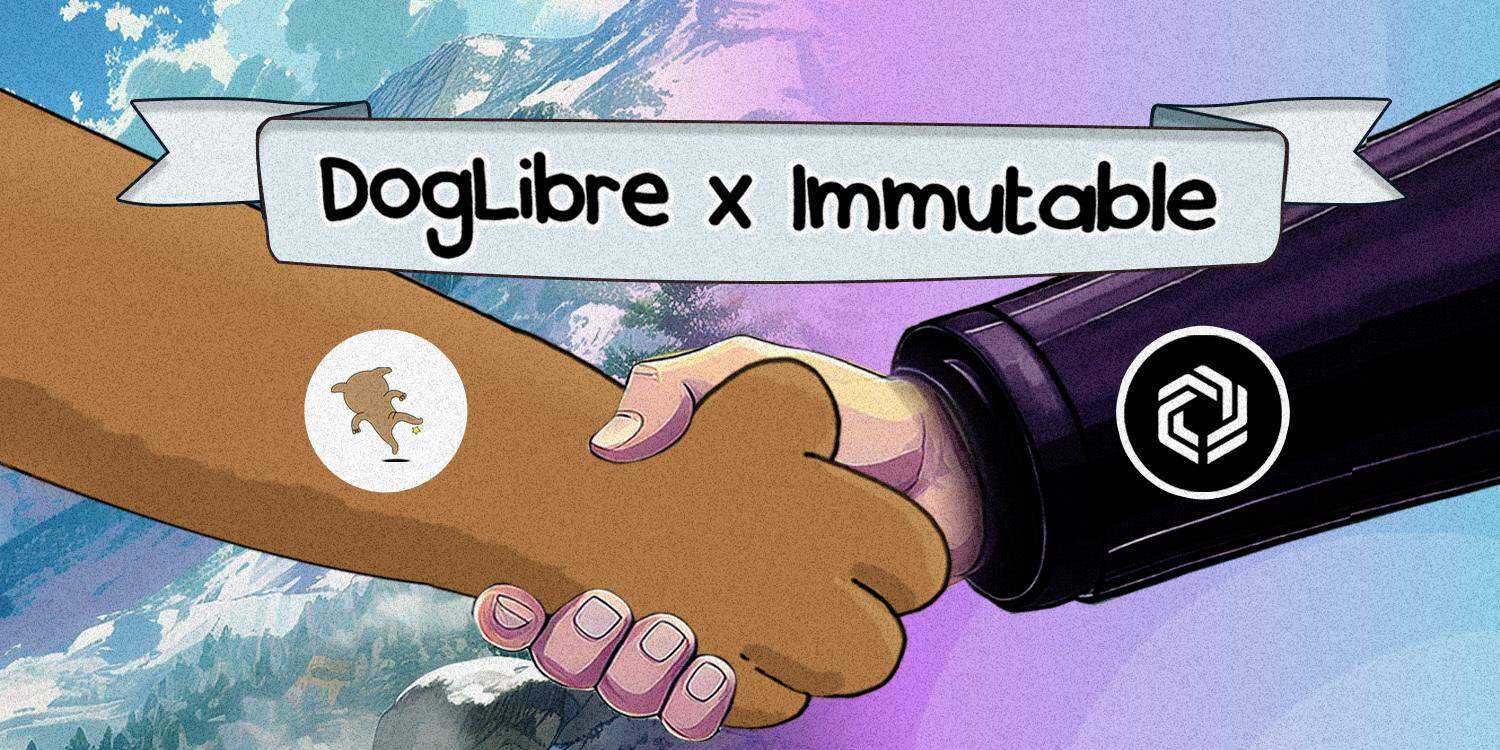 You are currently viewing DogLibre Partners with Immutable zkEVM to Revolutionize Web3 Gaming and Dog Welfare
