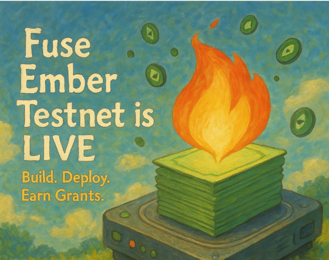 You are currently viewing Fuse Ember Testnet Goes Live With 3.9M FUSE Builder Grant Program