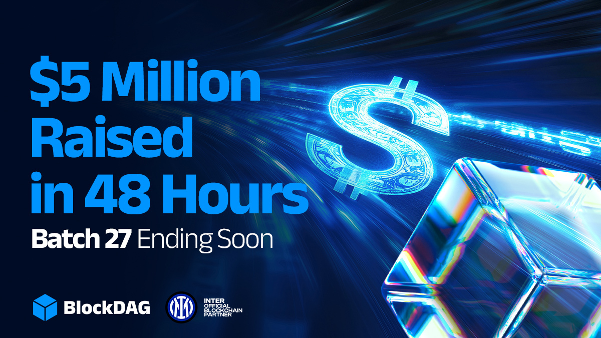 You are currently viewing $5 Million Raised in 48H: BlockDAG Steals Spotlight as XRP Slides & Solana Targets $235