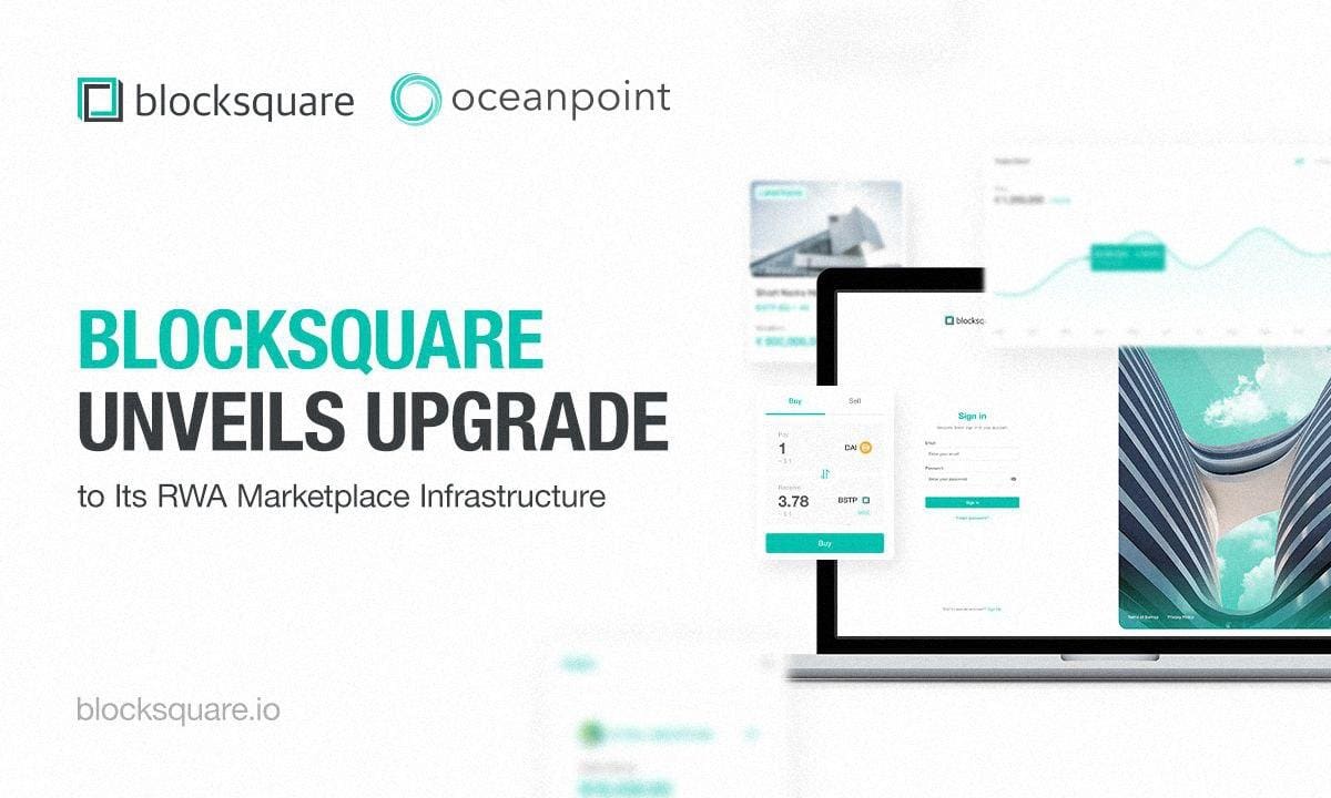 You are currently viewing Blocksquare Unveils Upgrade to Its RWA Marketplace Infrastructure