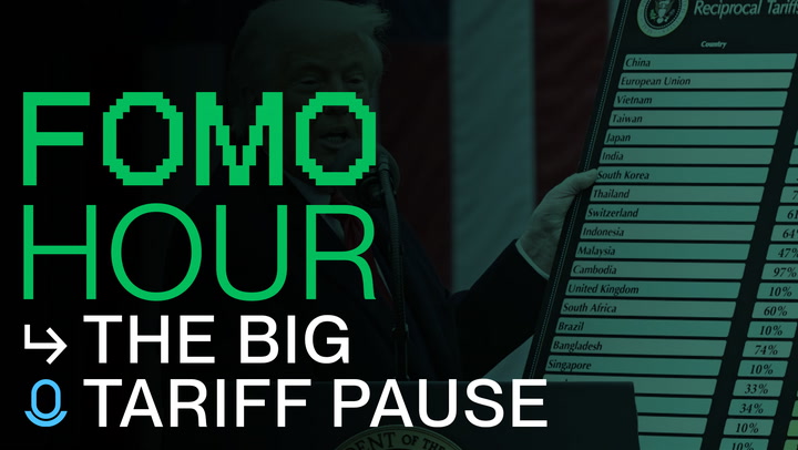 You are currently viewing Tariffs paused, Historic rally in stocks, Crypto may be trade-war winner