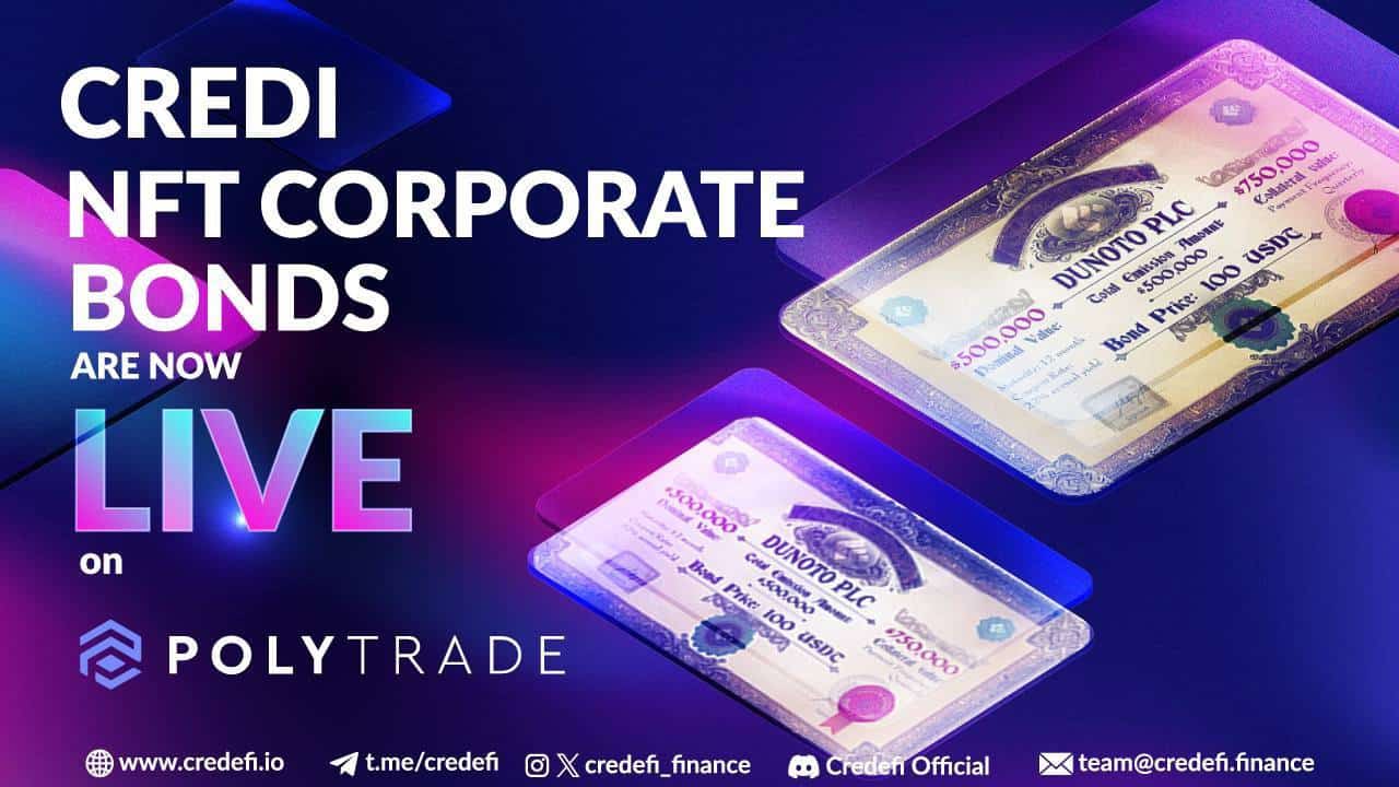 You are currently viewing Credefi: A Bridge Between NFTs and the Corporate Bond Market