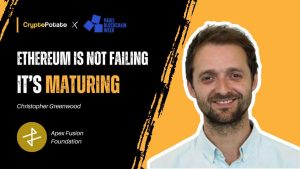 Read more about the article Ethereum is not Failing, it’s Maturing: Christopher Greenwood, Apex Fusion (Paris Blockchain Interview)