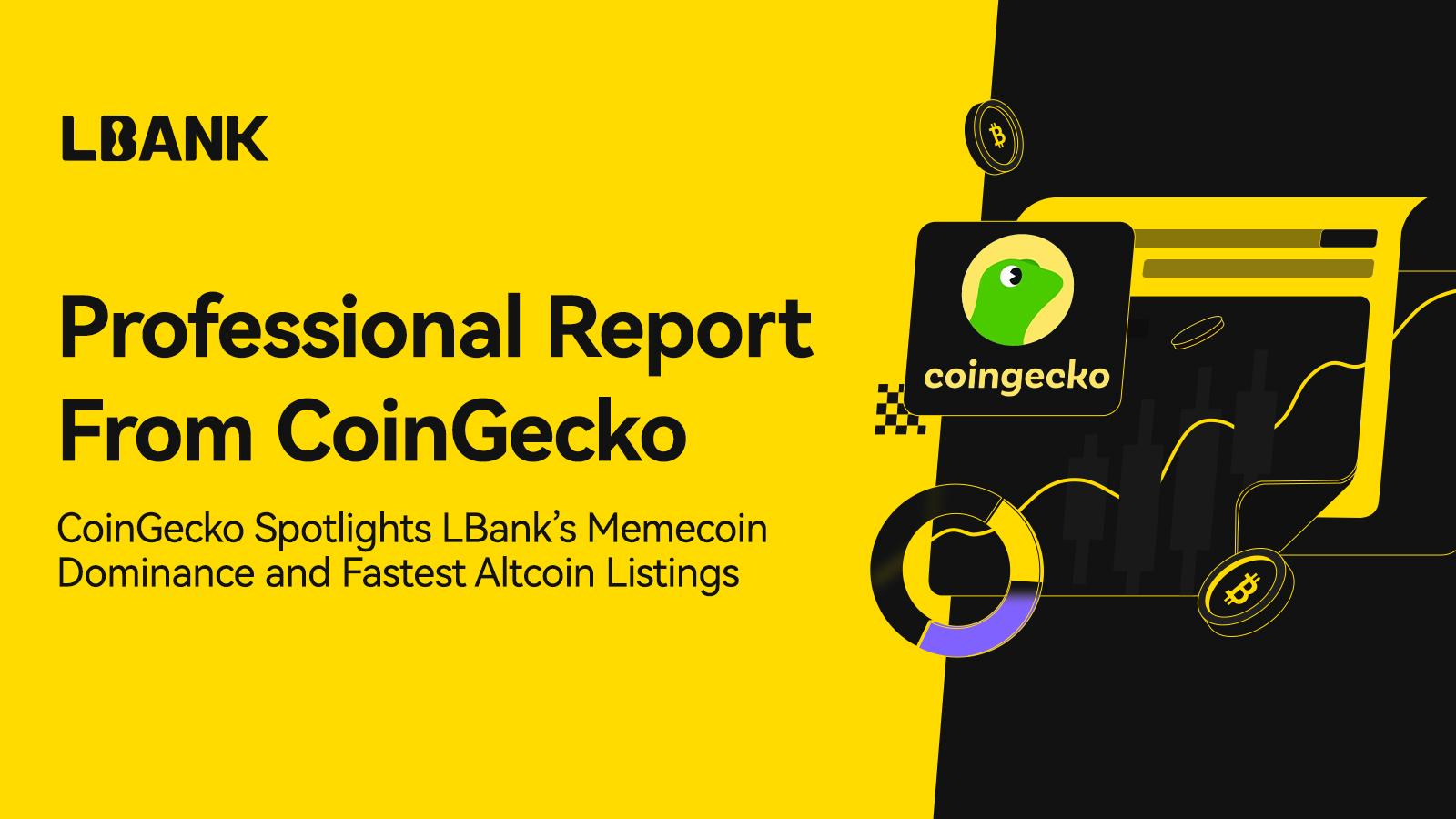 You are currently viewing CoinGecko Spotlights LBank’s Memecoin Dominance and Fastest Altcoin Listings