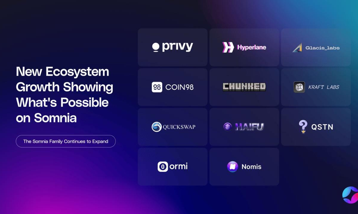 You are currently viewing New Projects Show What’s Possible on High Performance Somnia Blockchain