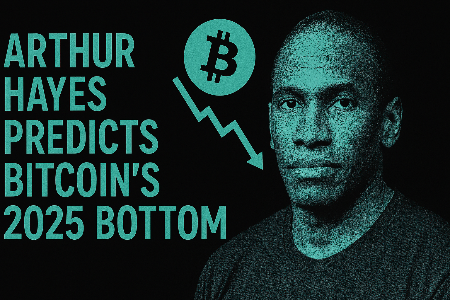 Read more about the article Arthur Hayes Predicts Bitcoin’s 2025 Bottom—How Low Can BTC Go?