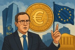 Read more about the article The ECB doubles its efforts for the digital euro: a bulwark against US stablecoins