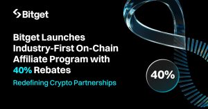 Read more about the article Bitget Launches Industry-First On-Chain Affiliate Program with 40% Rebates to Support Content Creators