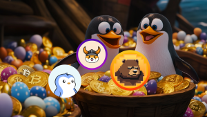Read more about the article Whales Rejoice This Easter as Pudgy Penguins (PENGU) and Floki (FLOKI) Struggle — Yet One Altcoin Steals the Spotlight