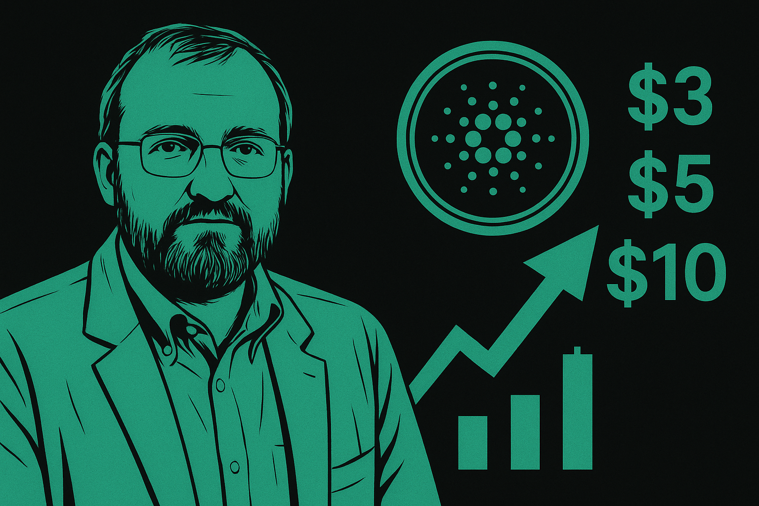 You are currently viewing Bitcoin Just Fueled to Hoskinson’s $250K 2025 Prediction, ADA Also Up 20%