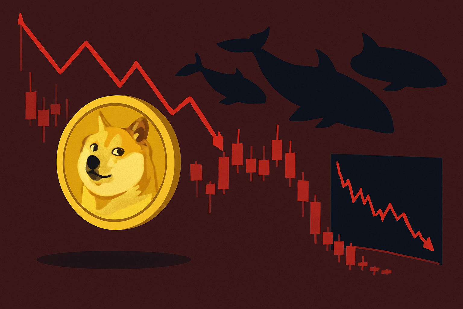 Read more about the article Dogecoin Tanks as Whales Exit with 1.3B DOGE—Will the Bleeding Stop?
