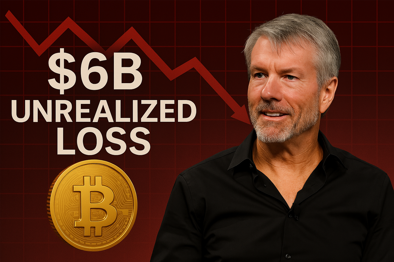 Read more about the article $6B Unrealized Loss? No Problem—Saylor Hints at More Bitcoin Buys