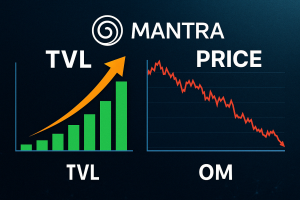 Read more about the article Mantra TVL Soars 500% While OM Price Nosedives—Here’s What It Means