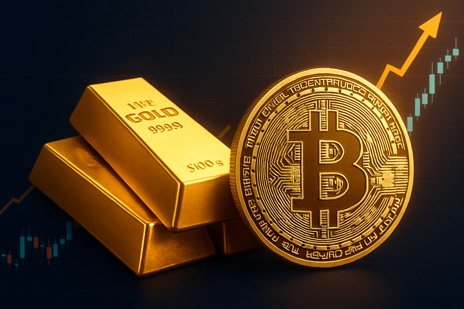 Read more about the article Gold Skyrockets to New Highs—Is Bitcoin About to Break Out Too?