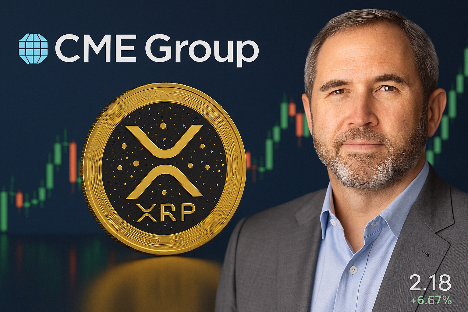 Read more about the article CME Makes Major XRP Move—Ripple CEO Calls It a Milestone Moment