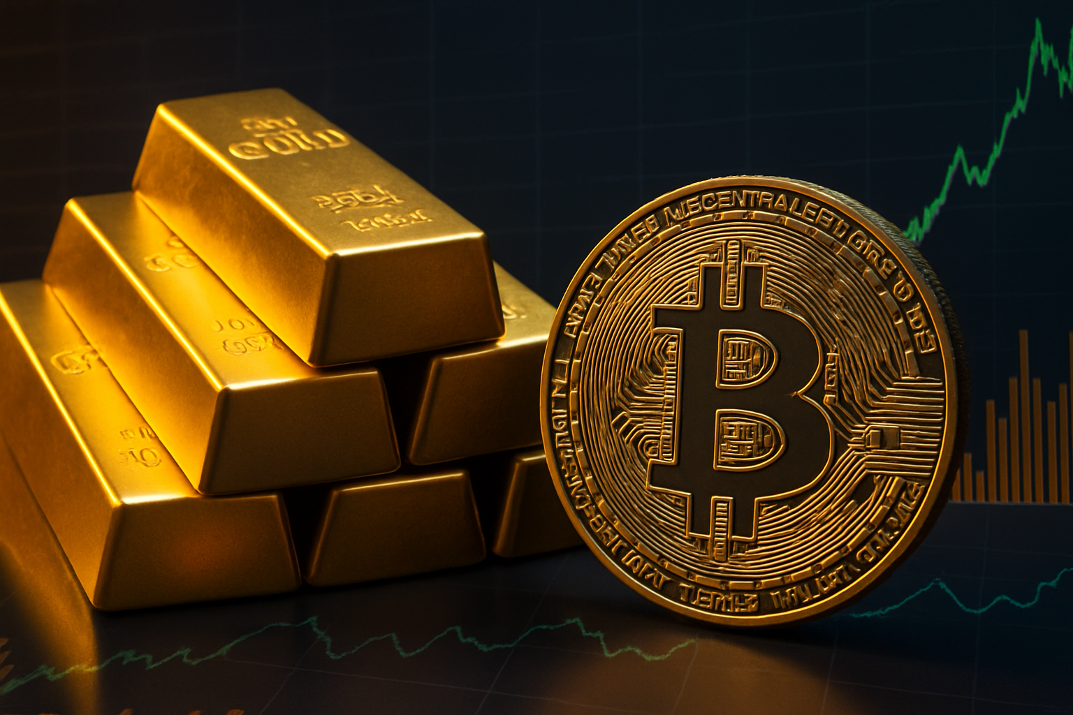 You are currently viewing Central Banks’ Gold Rush May Ignite Bitcoin Rally to Record Highs