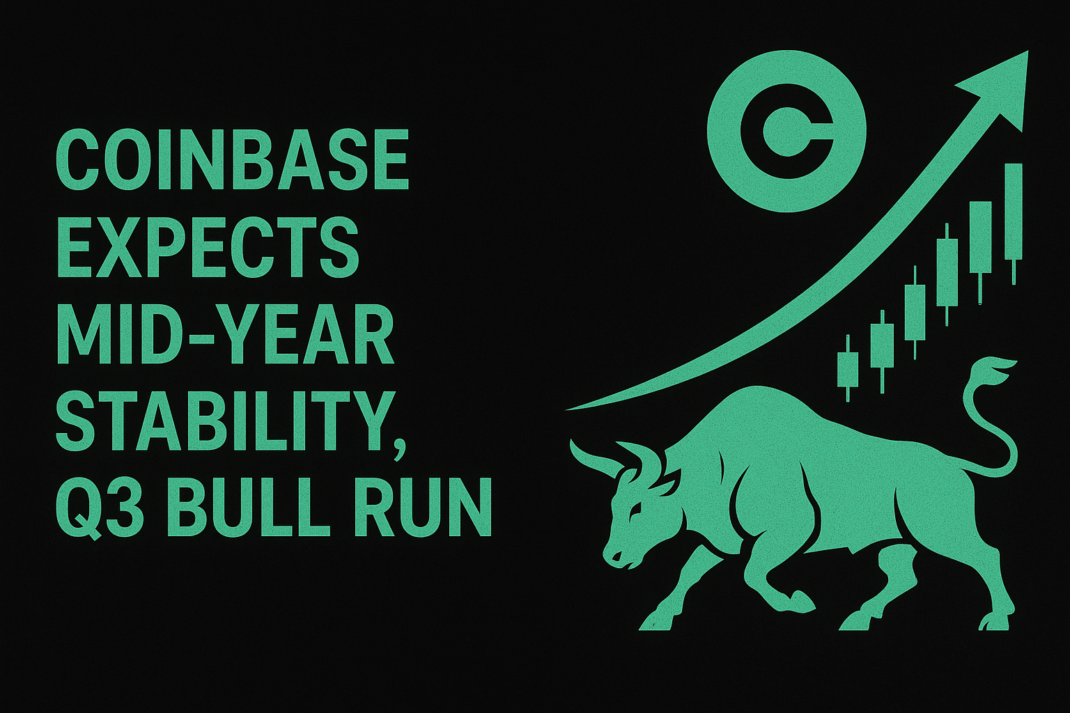 You are currently viewing Crypto Forecast 2025: Coinbase Expects Mid-Year Stability, Q3 Bull Run